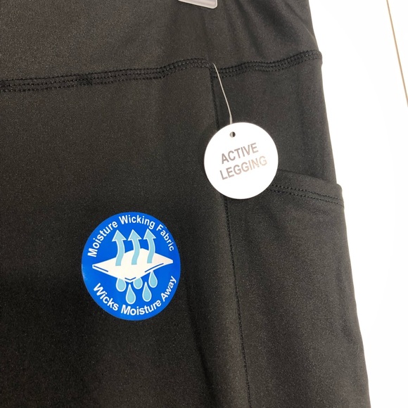 Zone Pro Pants & Jumpsuits Black Moisture Wicking Active Workout